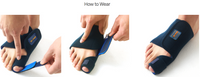 Hallux Valgus Support & Elastic Strap - Especially Designed for Excellent Warmth & Compression - Easy & Simple Wear