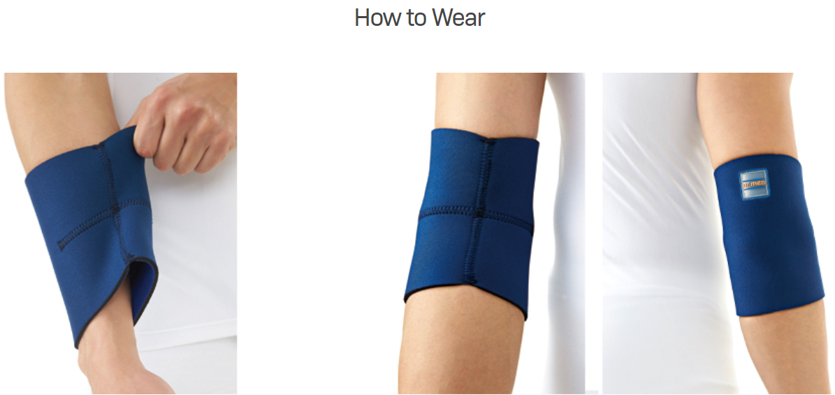 Elastic Elbow Sleeve - Best for Mild Sprain & Strain - Easy to Use & Useful for Protecting Weaken Muscles