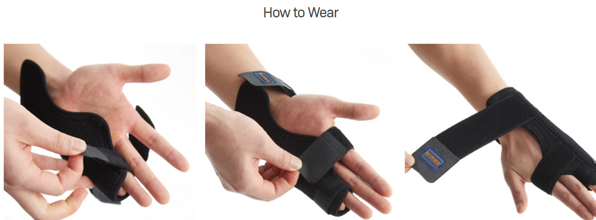3rd and 4th Finger Splint Best for Slight Distortions, Sprains & Strains - Allows Excellent Stabilization - Metacarpal Stainless-Steel Stay