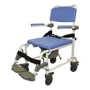 18" Aluminum Shower & Commode Chair