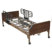 Full electric adjustable hospital bed for home use, ideal for elderly and tall patients