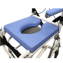 18" Tilt Rehab Shower Commode with 4 Way Seat (190-4W)