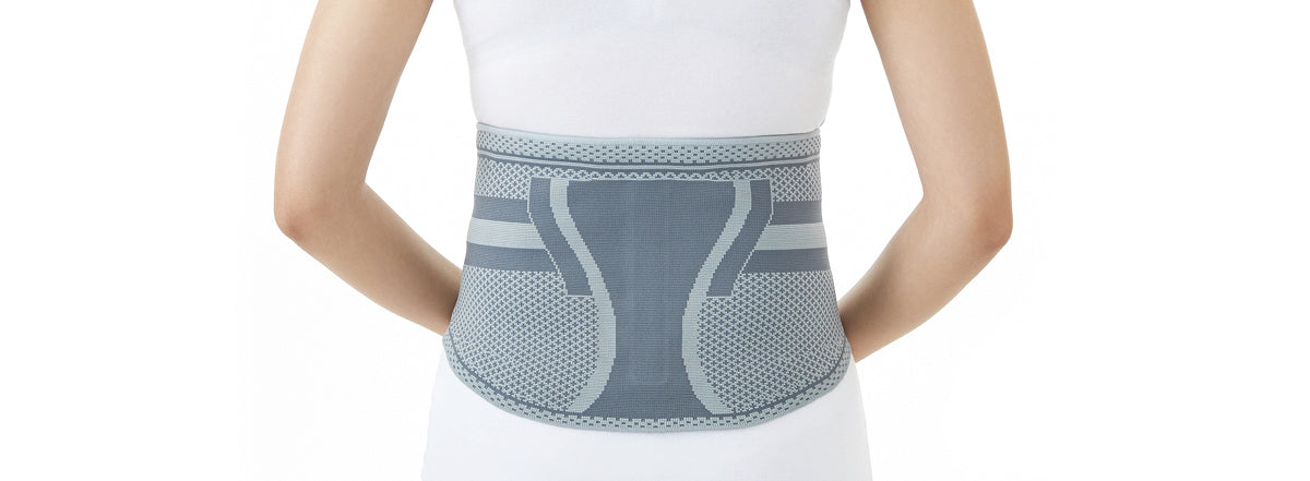 Elastic Back Support With Compression Pad