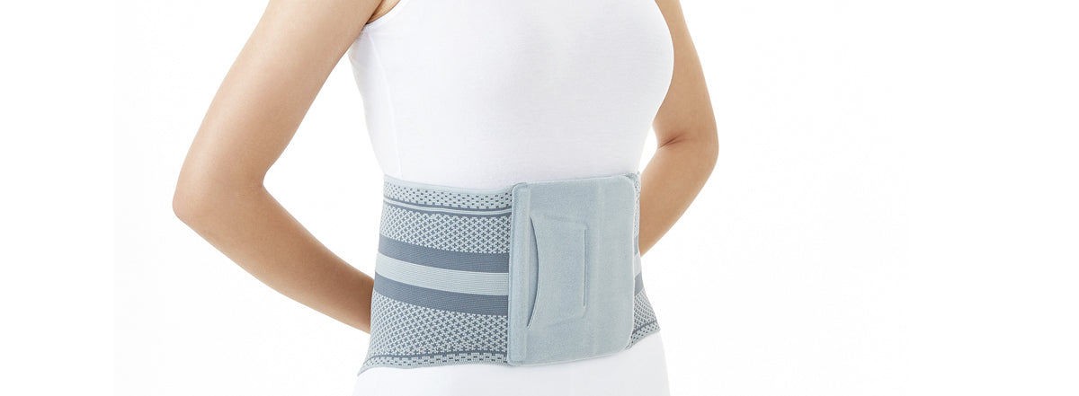 Elastic Back Support With Compression Pad