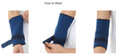 Elbow Sleeve with Adjustable Strap Protects Weaken Muscles & Prevents Sports Injuries - Easy & Simple Wear by Sleeve Style