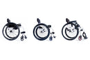 Xenon²™ Series Folding Wheelchair with Cushion - Manual (High quality)