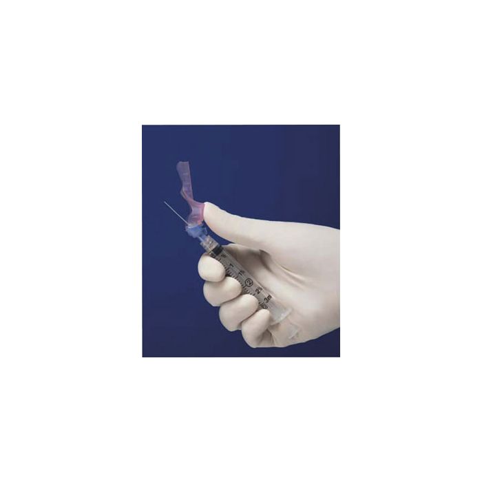 SYRINGE WITH NEEDLE BD ECLIPSE SAFETY 1ML TB SYRINGE WITH 25GX5/8" NEEDLE STERILE BOX/50 EACH