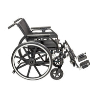 Drive Medical - Viper Plus GT Wheelchair with Universal Armrests