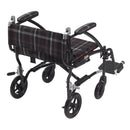 Fly-Lite Aluminum Transport Chair (19")