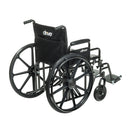 Drive - Bariatric Sentra EC Heavy-Duty Wheelchair 450lbs weight capacity