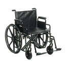Drive - Bariatric Sentra EC Heavy-Duty Wheelchair 450lbs weight capacity