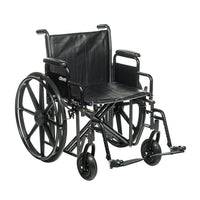 Drive - Bariatric Sentra EC Heavy-Duty Wheelchair 450lbs weight capacity