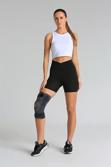 Morsa - Knee Support Knitted With Hinges (Half Open) - High Quality