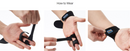 Fore-Finger Splint - Excellent Stabilization on the Wrist & 2nd Finger - Offers Adjustable Compression