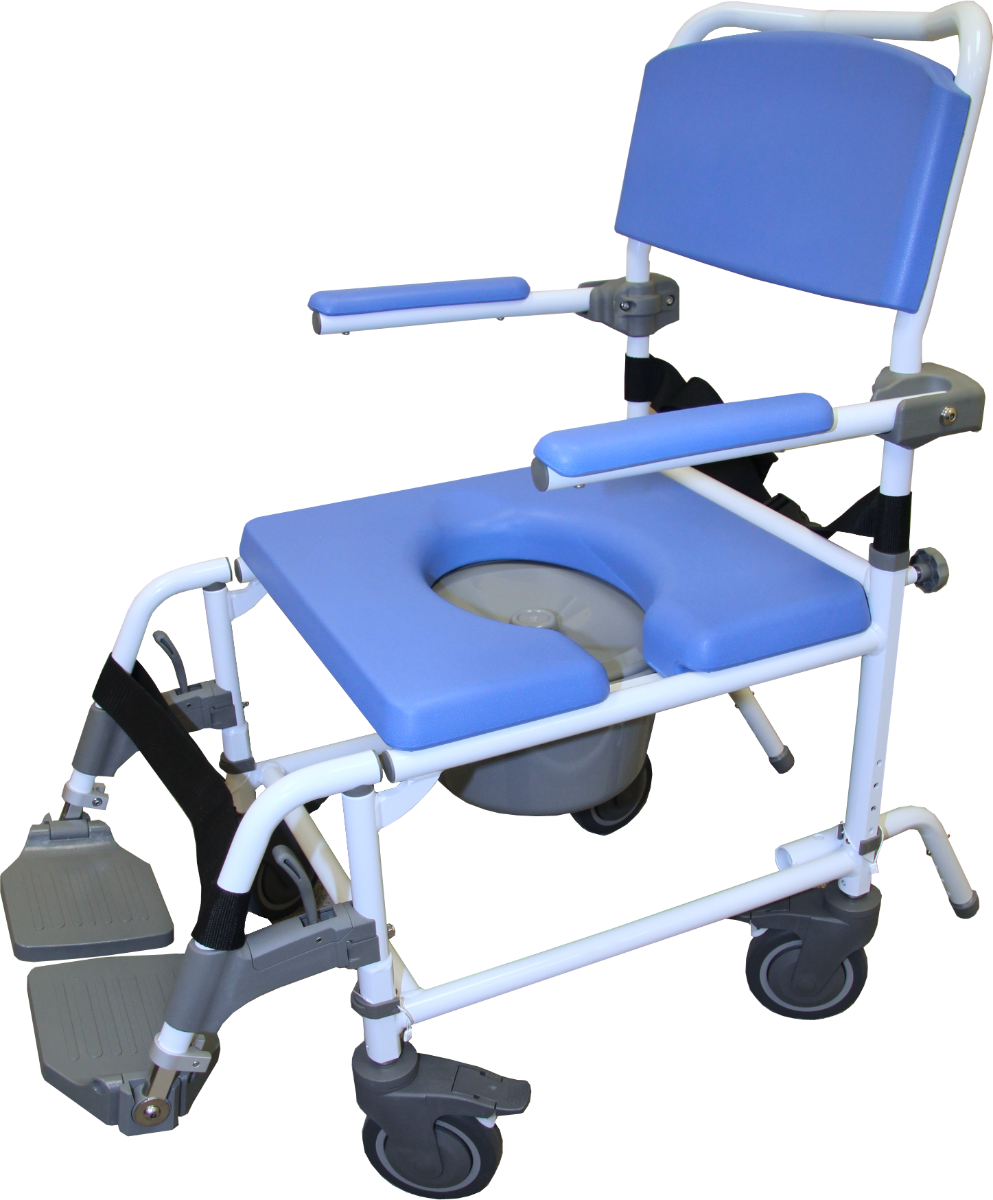 18" Shower Commode with 4 Way Seat (180-4W)
