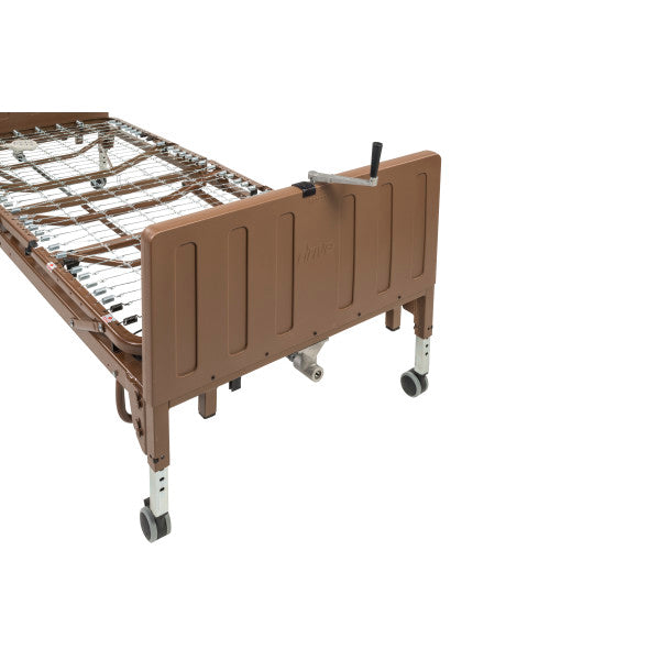 Drive Full Electric Low Height Bed with Half Rails & Gravity 7 Mattress