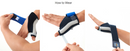 Thumb Splint Bilateral Design for Fitting Left or Right - Wrist Braces & Supports With Adjustable Compression by Velcro Straps