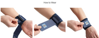 Elastic Wrist Wrap & Wrist Compression Strap for Pain Relief - Prevents Wrist Injuries During Weight Liftings