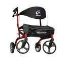 Drivemedical Airgo eXcursion X18 Lightweight Side-fold Rollator Hemi Height