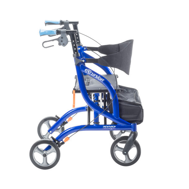 Drivemedical Airgo eXcursion XWD Lightweight Side-fold Rollator