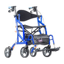 Drivemedical Airgo Fusion F23 Side-Folding Rollator & Transport Chair