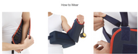 R Shaped Pillow Sling with Fastener - Universal