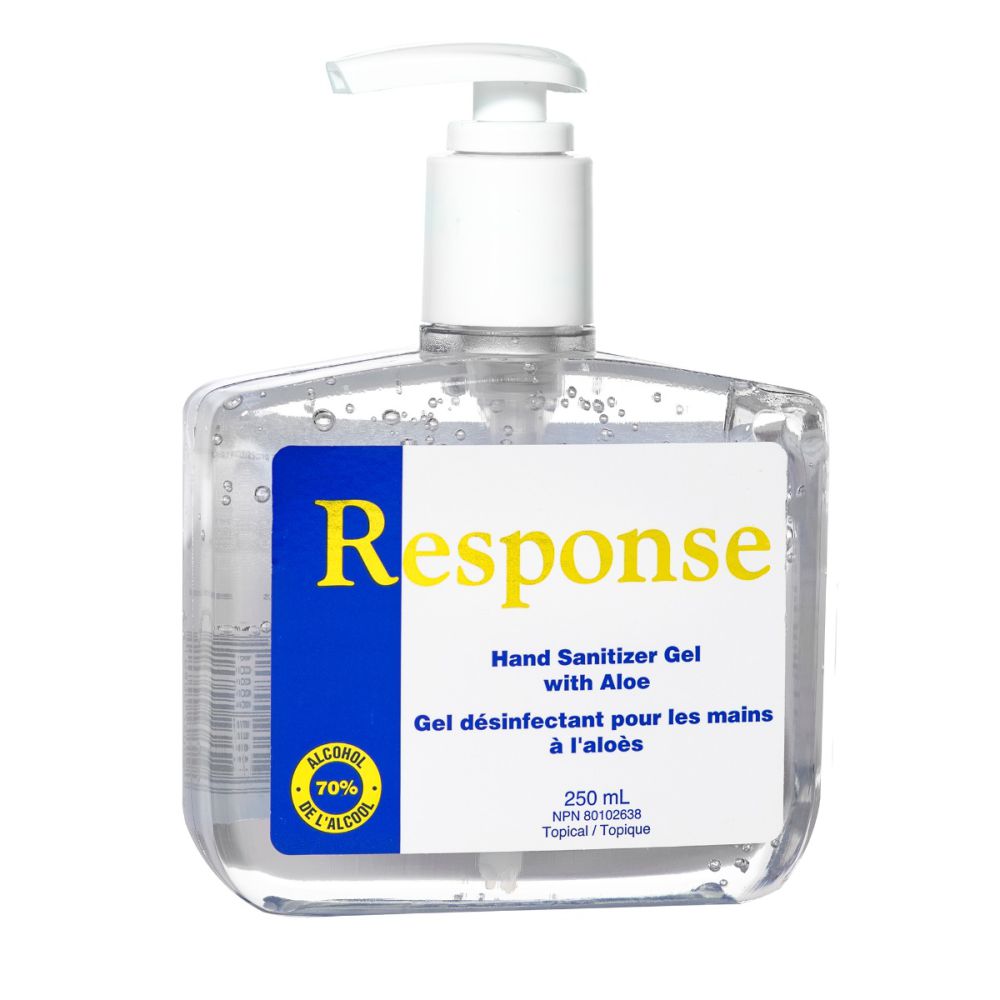 Response® Gel - 250ml Pump Bottle - 70% Alcohol