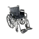 Silver Sport 2 Wheelchair (18") Swing away footrest