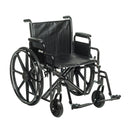Drive - Bariatric Sentra EC Heavy-Duty Wheelchair 450lbs weight capacity
