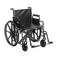 Drive - Bariatric Sentra EC Heavy-Duty Wheelchair 450lbs weight capacity