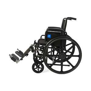 Medline 20" Manual Wheelchair with Elevated Leg rest - K1206N22E