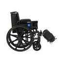 Medline 20" Manual Wheelchair with Elevated Leg rest - K1206N22E