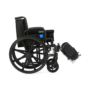 Medline 20" Manual Wheelchair with Elevated Leg rest - K1206N22E