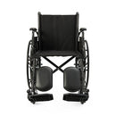 Medline 20" Manual Wheelchair with Elevated Leg rest - K1206N22E