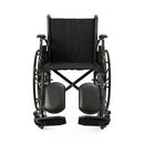 Medline 18" Manual Wheelchair with Elevated Leg Rest - K1186N22E