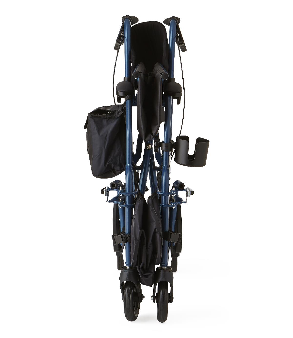 Rollator walker & wheelchair / Transport Chair and Rollator walker with foot rest