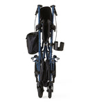 Rollator walker & wheelchair / Transport Chair and Rollator walker with foot rest