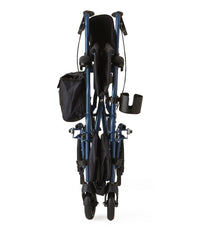 Rollator walker & wheelchair / Transport Chair and Rollator walker with foot rest