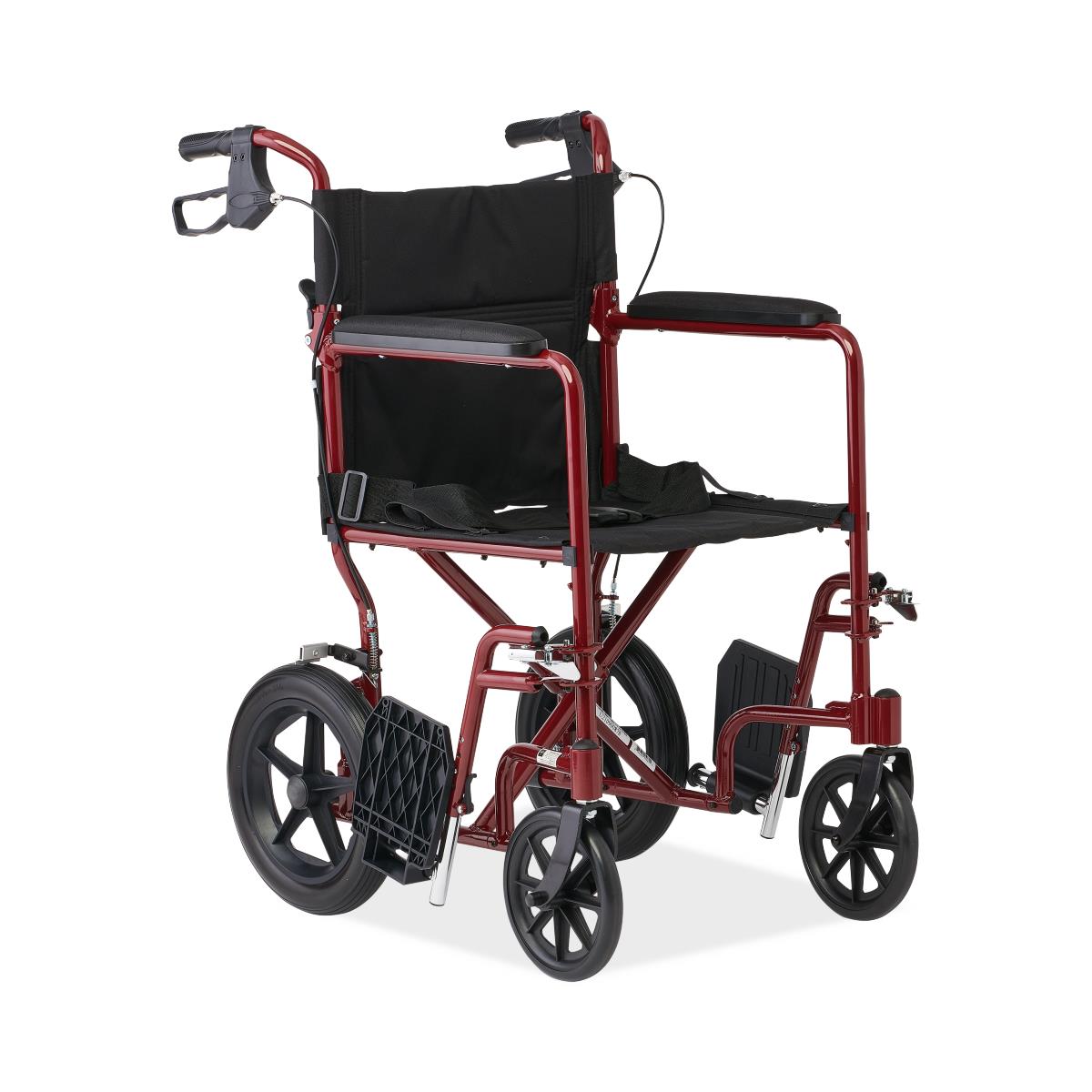 Lightweight Travel foldable Wheelchair with handbrakes for Rent