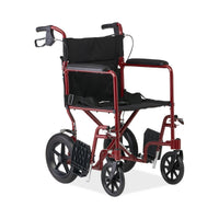 Lightweight Travel foldable Wheelchair with handbrakes for Rent