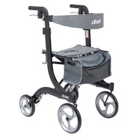 Drivemedical Nitro Aluminum Rollator, Tall Height, 10" Casters