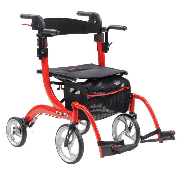 Drivemedical Nitro® Duet Rollator and Transport Chair