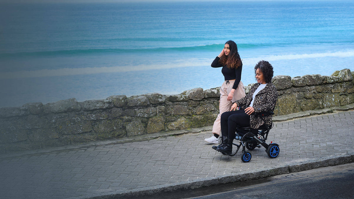 Sunrise Medical - Light weight Electric/POWER WHEELCHAIR - Q50 R Carbon