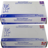 Bower's Vinyl Gloves - 100/box