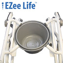 20" Aluminum Shower & Commode Chair 185