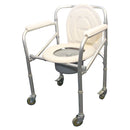 Economy Folding Wheeled Commode CH1025