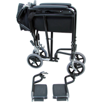 CH1041 /TCA1916BK - Transport Chair (17" x 16")
