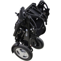 Bariatric Electric Folding Wheelchair - 352 lb Capacity - 21" Seat - CH4076