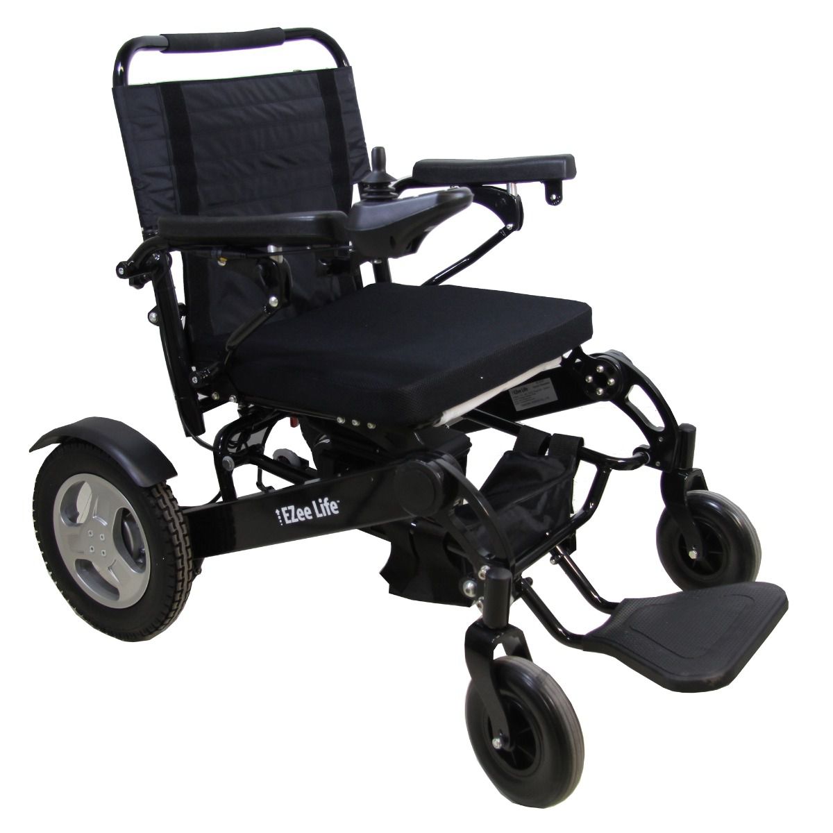 Bariatric Electric Folding Wheelchair - 352 lb Capacity - 21" Seat - CH4076