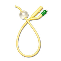 Sterile 2-Way Silicone-Elastomer Coated Latex Foley Catheter with Coude Tip, 10 cc (mL)